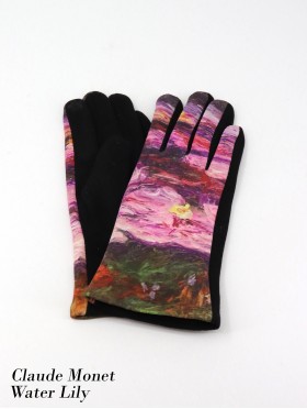 Oil Painting Design Touch Screen Glove